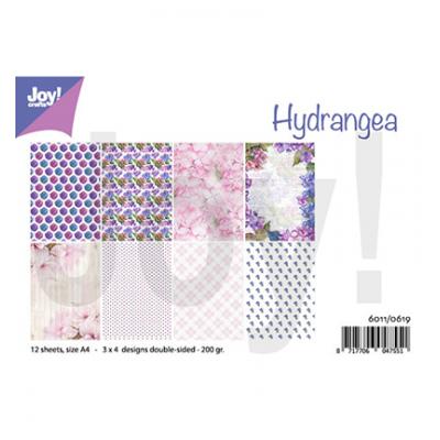 JoyCrafts Designpapier - Hydrangea